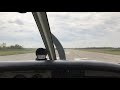 Piper PA28 Cherokee 150 Takeoff on 26