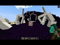 All Phases of explosions Wither Storm in minecraft!