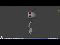 Animate your first walk cycle in Blender (FREE Rig included)