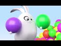¡Escondite inglés! Juga con Cuquín y los conejos de colores 🔴🔵💚 Vídeos educativos para niños