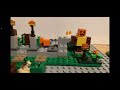 Zombie hunter fights off a horde of zombies! - Lego stop-motion