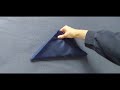 Comment plier un drapeau en triangle tout seul ? Tuto débutant