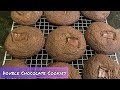 EASY DOUBLE CHOCOLATE COOKIES!! অসম্ভব মজার ও সহজ ডাবল চকলেট কুকিজ
