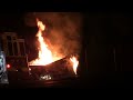 Firetrucks Respond To Rubbish Fires In Levittown