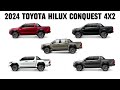 TOYOTA HILUX CONQUEST 4X2 AT 2024 vs MITSUBISHI TRITON GLS 4X2 2024