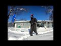 Otter Vortex vs. Heavy Snow, Roof raking, Snow Joe, and Tsuki!