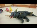 Hungry dinosaurs attack! Help me pj mask! Children toys animation