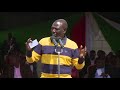 William Samoei Ruto massively received in Naikarra, Narok County today Governor Tunai,Laboso