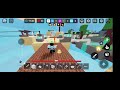 Roblox bedwars but playing with a another YouTuber