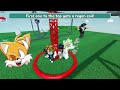 DONT LEAVE THE CIRCLE in Roblox!