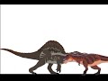 [DC2] jwcc spinosaurus vs jwcc tarbosaurus