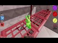 RED LARVA VS PEPPA PIG BARRY'S PRISON RUN! SCARY OBBY FULL GAMEPLAY #roblox