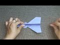 How to fold a paper airplane ✈️✈️ || paper airplane that flies far || origami paper planes