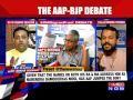AAP Vs BJP Over PM Modi's BA & MA Degree : The Newshour Debate (9th May 2016)
