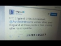 Ashley Smith-Brown's screamer England U19 Vs Denmark Euro Qualifiers 14/15