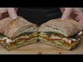 The ultimate Grilled Vegetable Sandwich with homemade mayonnaise