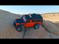 Throwback Traxxas TRX4 Defender HW QuicRun Fusion motor install and test RC run