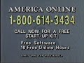 Early AOL Commercial (1995)