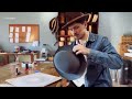 How a fine HORNSKOV custom hat of the highest quality is handmade from start to finish.