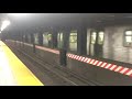 MTA New York City Subway: R46 & R179 (A) & (C) Trains at Jay Street Metrotech) (4/4/2021)