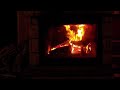 crackling fireplace video