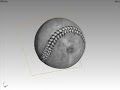 CT Scan of Baseball (GE Industrial CT)