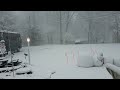 Winter Storm Snow North Virginia Lorton (First snow of the year January 3,2022