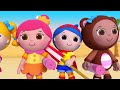 A Day at the Beach | Summer Song ☀️🏖️🌴 | Mother Goose Club Cartoons #NurseryRhymes