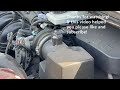 2015 Ford Escape Mass Air Flow Sensor (MAF) How To Clean or Replace it!