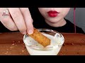 ASMR SPICY CHEETOS CHICKEN, CHEESE BALLS, MOZZARELLA STICKS, SWEET CHICKEN(RECIPE) EATING MUKBANG 먹방