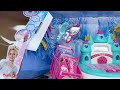 64 Minutes of Satisfaction by Unboxing Hello Kitty Kitchen Toys, Frozen Elsa Supermarket | ASMR Toys