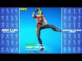 Top 100 Popular Fortnite Dances & Emotes! (Popular Vibe, I'm a Mystery, Get Griddy, Laugh It Up)