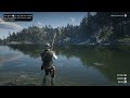 Red Dead Redemption 2 - Fishing on Lake Owanjila