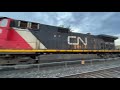 Big Train, Big Power! Seven Locomotives on CN 121!
