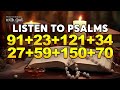 Best Deep Sleep Psalms- Psalms 91, 23, 121, 34 , 27, 59, 150, 70 : Fall Asleep in God's Word