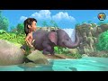 Jungle Book Mega Episode | Jungle Book Cartoon For Kids | English Stories | Funny Wild Animals