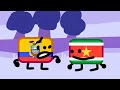 OBS intro but it’s remade with country flags