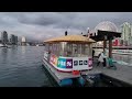 VANCOUVER Olympic Village | Sunset Walk tour Canada 2024❄️🚶‍♀️❄️