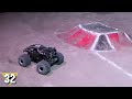 HOW MANY TRUCKS CAN I JUMP? RC MONSTER JAM FREESTYLE EVENT
