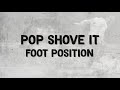 How to Pop Shuvit - Beginner Skateboard Tricks Tutorial (Slow Motion)