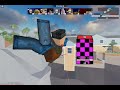 playing roblox arsenal