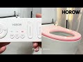 HOROW T38 Smart Toilet Bidet Toilet with Heated Seat & Adjustable Warm Settings