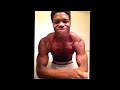 Shredded 16 year old bodybuilder
