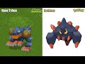 My Singing Monsters vs. Pokémon Comaprisons