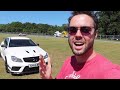 DRIVING SHMEE150’s STRAIGHT PIPED C63 AMG BLACK SERIES FLAT OUT!