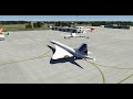 AEROFLY FS4 Flight Simulator - Air France Concorde Arrival And Taxi in Paris Charles de Gaulle
