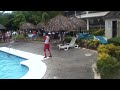 Riu Negril, Jamaica. Steel drum performance and dancing