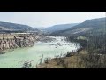 Chilcotin River Landslide - Before and After Full Extent