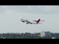 KATL - Atlanta Departure Airbus A330-300 | X-Plane 12 | 4K