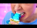 ピンク VS ブルー ケーキの装飾の挑戦 | 面白い瞬間 Multi DO Challenge